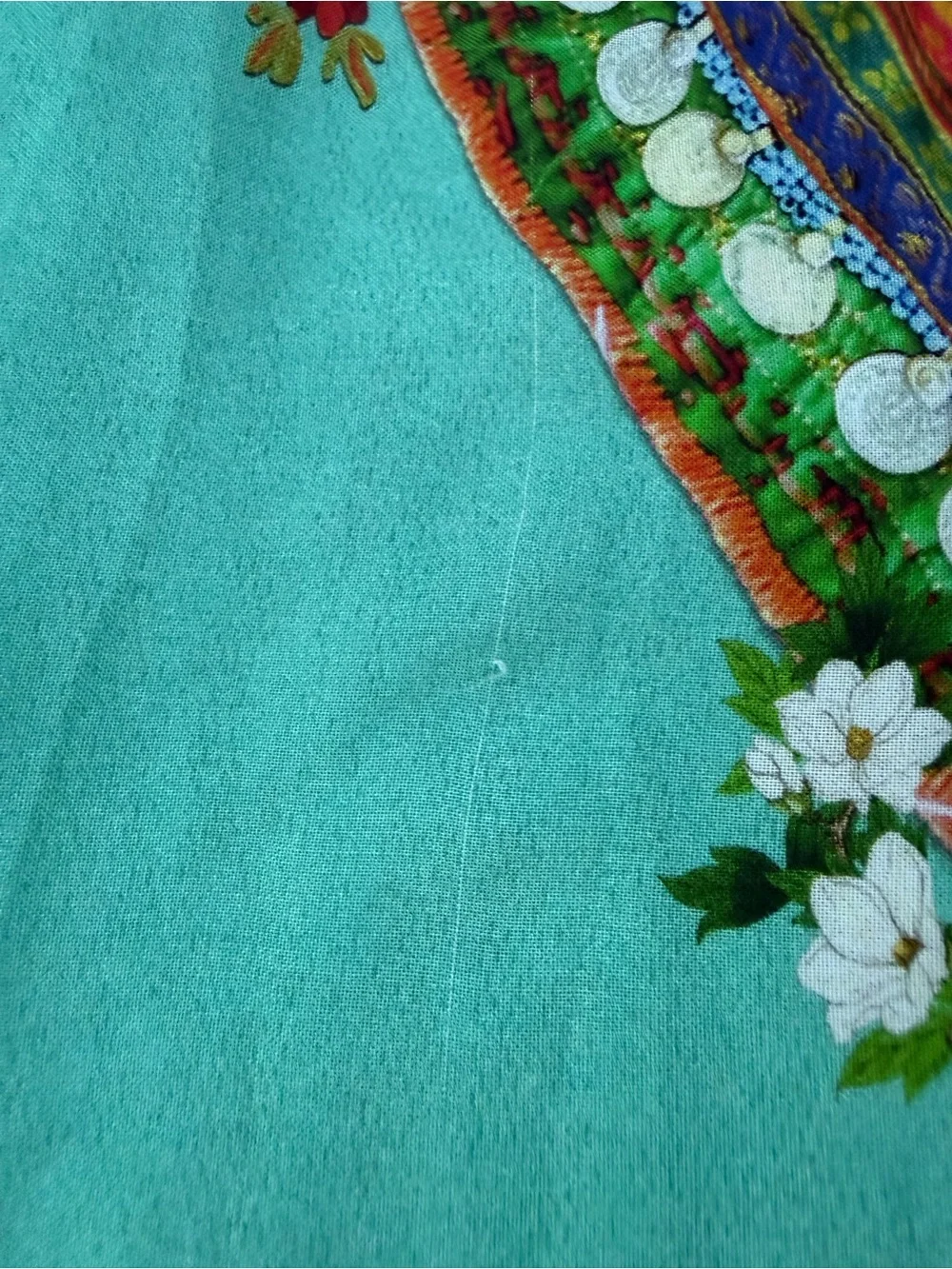 Farm Rio tie back tunic dress